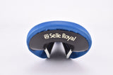 NOS Selle Royal blue Dolphine saddle from the 1980s