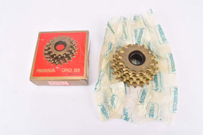 NOS/NIB Regina Extra Oro-BX  6-speed Freewheel with 14-22 teeth and english thread from 1985