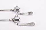 MINT Shimano 600 #6100 / 600 EX Arabesque #6200 quick release set, front and rear Skewer for 100 / 126 mm from the 1970s - 1980s