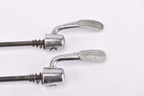 Campagnolo quick release set Athena, front and rear Skewer for 100 / 126 mm from the 1980s - 1990s