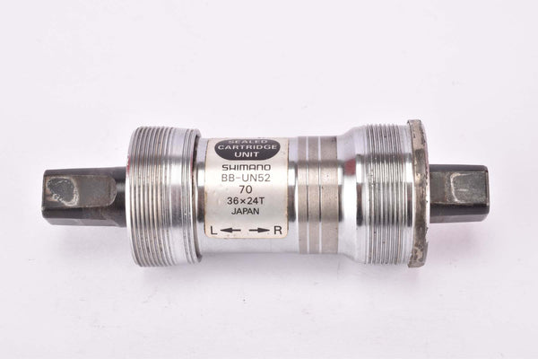Shimano #BB-UN52 Cartridge Bottom Bracket in 110.5mm with italian thread from the 1990s  - 2000s
