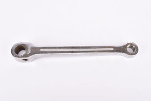 Agrati cottered chromed steel left crankarm in 170 mm