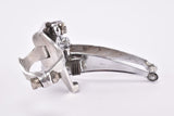 First generation Campagnolo Record #1052/1 No Lip Clamp-on Front Derailleur with closed cable stop and chromed bronze arms from the 1960s