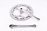 Solida 3-Arm Cottered chromed steel Crankset with 53/45 Teeth and 170 mm length from the 1970s