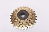 NOS Suntour Pro Compe #PC-5000 golden 5-speed Freewheel with 14-27 teeth and english thread from 1980