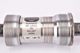 Shimano #BB-UN52 Cartridge Bottom Bracket in 110.5mm with italian thread from the 1990s  - 2000s