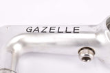 Gazelle pantographed Cinelli 1R Record stem (winged Logo) in size 105 mm with 26.4 mm bar clamp size from the 1980s