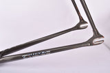 Metalic Black Benotto (Model 2700 Pista Professional??) vintage steel track bike frameset in 62.5 cm (c-t) / 61 cm (c-c) with Columbus Cromor tubing and Campagnolo dropouts from the 1990s