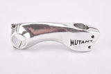 NOS Silver anodised 3TTT Mutant 1" ahead stem in size 100mm with 25.8 mm bar clamp size from the 1990s