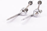 Campagnolo pre cpsc quick release set Record / Super Record, #1001/3 & #1006/8 front and rear Skewer for 100 / 120 mm 1950s - 1970s
