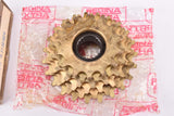 NOS/NIB Regina Extra Oro-BX  6-speed Freewheel with 14-23 teeth and english thread from 1985
