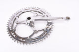 Solida 3-Arm Cottered chromed steel Crankset with 53/45 Teeth and 170 mm length from the 1970s