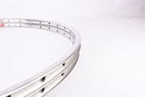 NOS Rigida silver polished Clincher Rim Set in 28"/622-13mm (700C) with 36 holes from the 1980s - 1990s