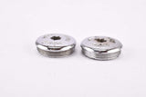 SR Sakae Ringyo chromed metal crank Dust Cap