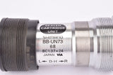 NOS Shimano #BB-UN73 sealed cartridge Bottom Bracket in 115 mm with english thread from 2002