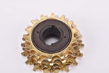 NOS Suntour Pro Compe #PC-5000 golden 5-speed Freewheel with 14-18 teeth and english thread from 1980