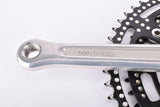 First Generation Shimano Dura-Ace #GA-200 Crankset with black drilled chainring in 52/42 teeth and 170mm length from 1976