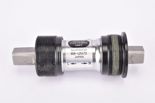 NOS Shimano #BB-UN72 sealed cartridge Bottom Bracket in 110.5 mm with italian thread from 1999