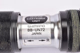 NOS Shimano #BB-UN72 sealed cartridge Bottom Bracket in 110.5 mm with italian thread from 1999