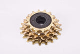 NOS Suntour Pro Compe #PC-5000 golden 5-speed Freewheel with 14-21 teeth and english thread from 1981