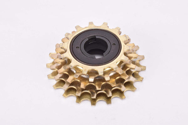 NOS Suntour Pro Compe #PC-5000 golden 5-speed Freewheel with 14-21 teeth and english thread from 1981