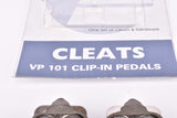 NOS Exus / VP Components #C-05  2 Point Shoe Plate Set / Pedal Cleats for VP-101 MTB Pedals