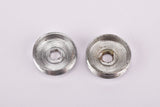 Bianchi (Ofmega Competizione) chrom Metal crank set dust caps from the 1970s - 1980s