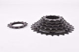 NOS Black Suntour APII 7-speed PowerFlo Accushift Plus II Cassette with 13-28 teeth from the 1990s