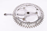 Solida 3-Arm Cottered chromed steel Crankset with 53/45 Teeth and 170 mm length from the 1970s