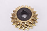 NOS Suntour Pro Compe #PC-5000 golden 5-speed Freewheel with 14-21 teeth and english thread from 1981