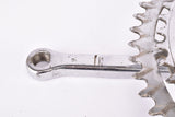 Solida 3-Arm Cottered chromed steel Crankset with 53/45 Teeth and 170 mm length from the 1970s