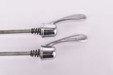 Shimano 600 Ultegra Tricolore #6400 quick release set, front and rear Skewer for 100 / 130 mm from the 1980s - 1990s