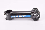 NOS Giant T-6 Aluminum 1 1/8" ahead stem in size 125mm with 31.8 mm bar clamp size