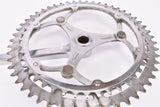 Solida 3-Arm Cottered chromed steel Crankset with 53/45 Teeth and 170 mm length from the 1970s