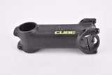 Cube CPS SL Performance 1 1/8" ahead stem in size 100mm with 31.8mm bar clamp size