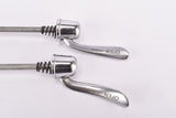 Shimano 600 Ultegra Tricolore #6400 quick release set, front and rear Skewer for 100 / 130 mm from the 1980s - 1990s