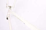 Defective White Locomotief Amsterdam Tour de France frame set in 55.5 cm (c-t) / 54.0 cm (c-c) with Reynolds 531 tubing from the 1950s / 1960s