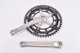 NOS/NIB first generation Shimano Dura-Ace #GA-200 (GB-100) Black Drillum Crankset with 52/42 teeth and Bottom Bracket with english thread from 1977
