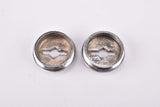 Forged Super Duralumin (Aero) silver chromed plastic crank dust cap