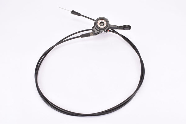 NOS Shimano Positron #SL-P221 5-speed stem mount clamp-on single shifter and "cable" set from 1986