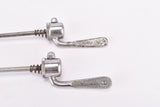 Very rare, very early Shimano #H710 / #H810 quick release set, front and rear Skewer for 100 / 124 mm from the 1960s - 1970s