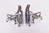 Way Assauto Corsa Extra lusso / Zenith chromed steel pedals with Alfredo Binda Strap from the 1940s - 1960s - defective