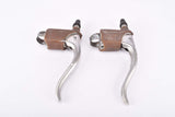Universal Mod. 61 / 68 non aero Brake Lever Set from the 1960s - 1970s with brown hoods