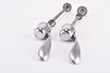 Shimano 600 Ultegra Tricolore #6400 quick release set, front and rear Skewer for 100 / 130 mm from the 1980s - 1990s