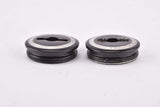 Black Cambio Rino Aero / Corsa Crank Aluminum Dust Cap from the 1980s