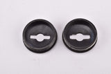 Black Cambio Rino Aero / Corsa Crank Aluminum Dust Cap from the 1980s