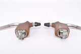 Universal Mod. 61 / 68 non aero Brake Lever Set from the 1960s - 1970s with brown hoods