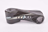 NOS ITM Uniko Monocoque Carbon 1" and 1 1/8" ahead stem in size 100mm with 25.4 mm bar clamp size from the 2000s