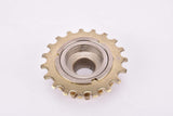 NOS Shimano Dura-Ace #MF-7150 5-speed golden Freewheel with 13-19 teeth and english/italian thread from 1980
