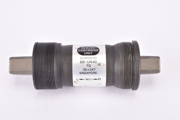 NOS Shimano Sora #BB-UN40 sealed cartridge Bottom Bracket in 110.5 mm with italian thread from 2001